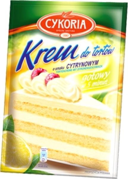 Cykoria Tortencreme Zitrone Geschmack 100 g