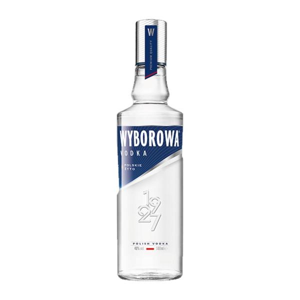 Wyborowa polnischer Roggen Vodka 0,5 L