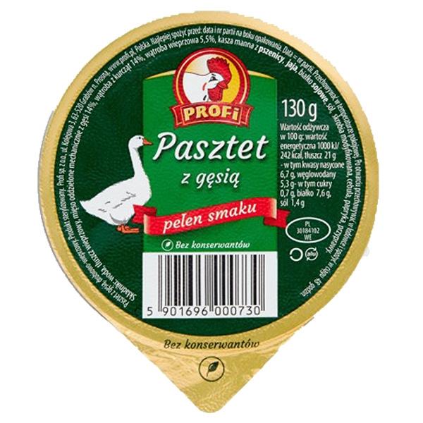 Profi Pasztet z gesi 130g