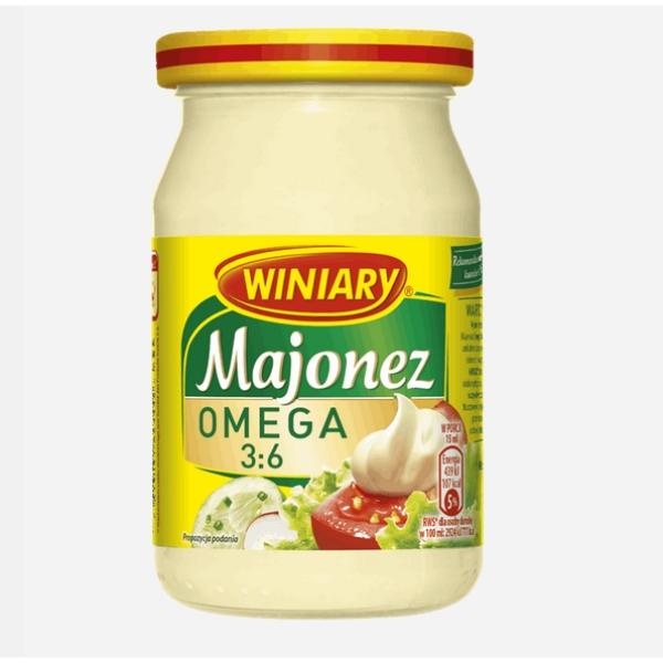 Winiary Majonez Omega 3:6 250 ml