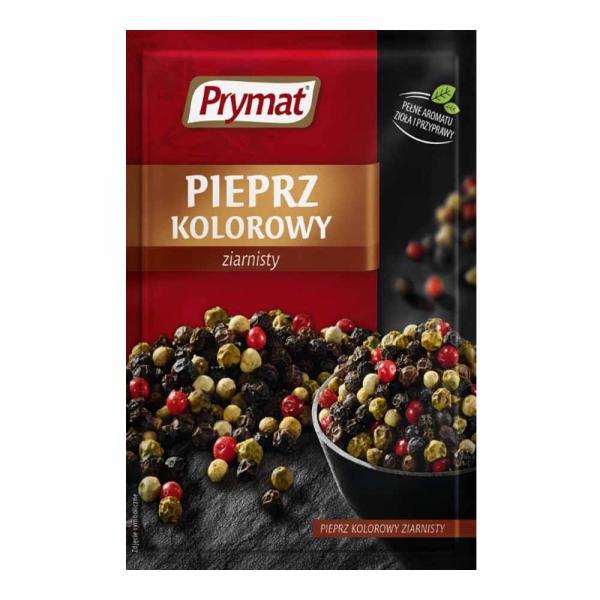 Prymat Pieprz Kolorowy Ziarnisty 15 g