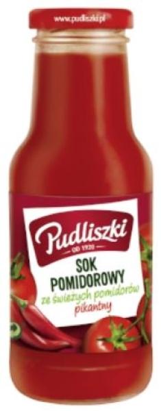 Pudliszki pikanter Tomatensaft 290 ml