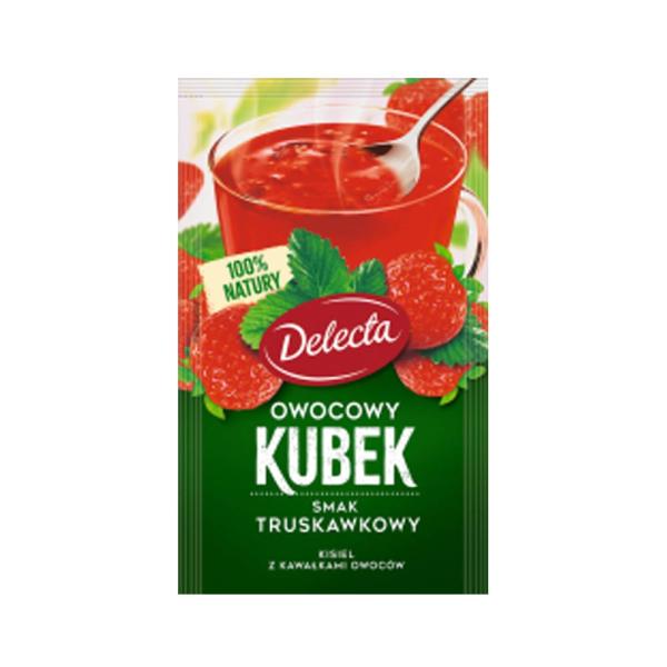 Delecta Frucht Becher Erdbeergeschmack Gelee 30 g