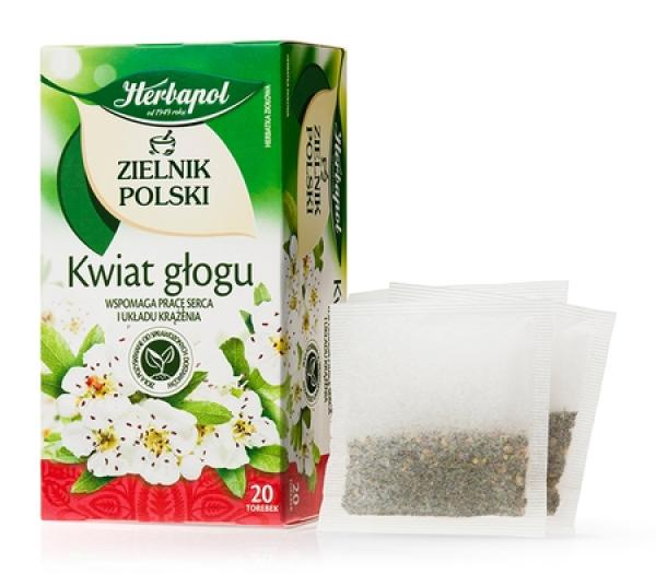 Herbapol Herbata kwiat glogu 20 torebek