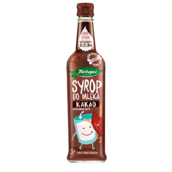 Herbapol Kakaosirup für Milch 420ml.